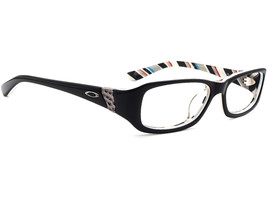 Oakley Women&#39;s Eyeglasses OX1037-0151 Stripe Black Full Rim Frame 51[]15 135 - £43.95 GBP
