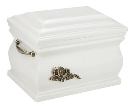 Composite Cremation Casket Funeral ashes urn for Adultr Unique Memorial urn - $179.78+