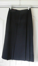 Orvis Lined Black A-Line Long Skirt Size 12 USA - £7.98 GBP