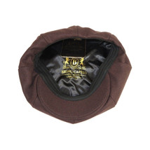 Mens Fashion Classic Flannel Wool Apple Cap Hat by Bruno Capelo ME901 Brown image 2