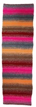 Handmade contemporary ORA French striped runner 2.1&#39; x 6.7&#39; (66cm x 206c... - $7,566.52 MXN