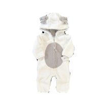 Carters Baby Boys and Girls Hooded Faux-Sherpa Jumpsuit, Size 3months - $19.80