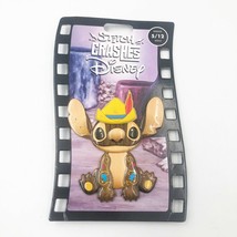 Disney Stitch Crashes Pinocchio Pin series 5/12 new jumbo - £42.95 GBP