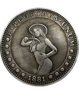 Medalla de fantasía del dólar americano 1881 con diseño artístico - $18.66 CAD