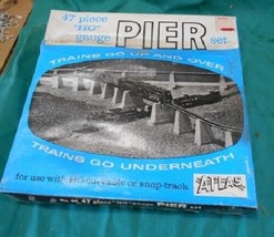 HO Scale: Atlas 47-piece Pier Set; Model Railroad Train - NIB - $14.95