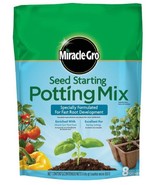 Miracle-Gro 74978500 Indoor and Outdoor Seed Starting Potting Mix 8 qt. - $15.20