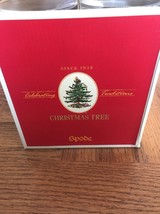 Set of 4 Spode Christmas Tree 13 oz. Wine Glasses 7 1/4&quot; BRAND NEW-SHIP N 24 HRS - £51.16 GBP