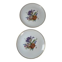 Vintage Lot Salad Plates Gloria Fine Porcelain Spray of Flowers Pattern ... - £15.11 GBP