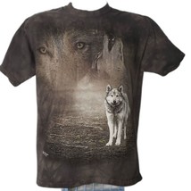 The Mountain Wolf Hollow Ipswich Mass Brown T Shirt Size Medium - £30.93 GBP