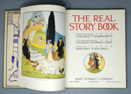 Vintage 1928 Children&#39;s The Real Story Book, Hardcover by Wallace C. Wad... - £35.40 GBP