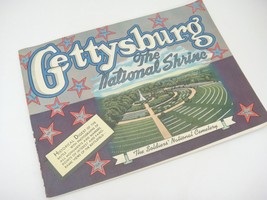 Gettysburg National Shrine Civil War Battle Pictorial Edition 1952 by Me... - $47.02 MXN