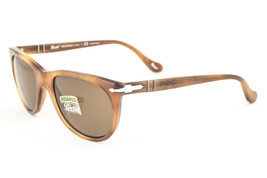 Persol 3097S 101857 Light Brown / Brown Polarized Sunglasses PO3097 51mm - £119.45 GBP