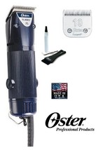 Oster A5 Turbo 1 Speed Heavy Duty Clipper Set ,Cryogen X 10 Blade*Pet Dog Horse - £135.12 GBP