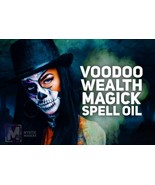 VOODOO WEALTH MAGICK SPELL OIL! PROSPERITY! ENERGY! FINANCIAL FREEDOM &amp; ... - $49.99