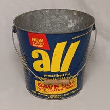All Galvanized Soap Bucket With Wooden Handle - $46.95
