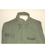 US Army M-65 field PARKA shell LARGE, missing spec tag, many repairs - €43,42 EUR