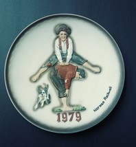 Norman Rockwell &quot;Leapfrog&quot; 1979 Limited edition Annual Plate By Dave Gro... - $14.80