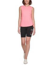 $40 Calvin Klein Performance Ruched Side-Tie Tank Top Pink Size Small NWOT - £13.91 GBP