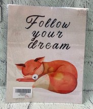 Inspirational Quotes Fox Wall Art Prints Woodland Animals Decor Nursery 8 X 10 - $24.22