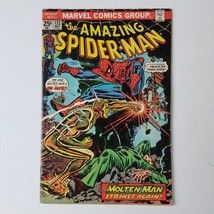 Amazing Spider-Man 132 VG- 1974 Molten Man Marvel Comics Bronze Age - £7.90 GBP