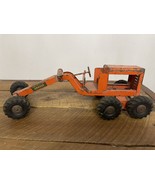Vintage Toy Metal Pressed Steel Orange Structo Road Grader Construction ... - €18,24 EUR