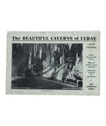 The Beautiful Caverns of Luray Virginia Brochure and short History 1925 ... - $14.84