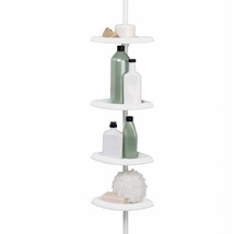 Tension Pole Shower Caddy 4 Shelves White - $118.79