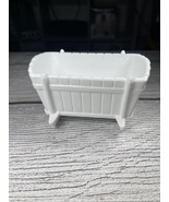 Vintage Indiana Milk Glass Rocking Baby Cradle - $18.00