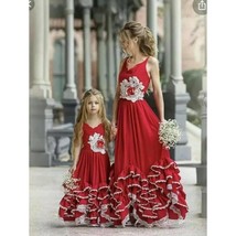 Dollcake &quot;A Thousand Words&quot; Red Frill Women&#39;s Size 16 Women&#39;s Maxi Dress... - $211.20
