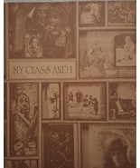 Vintage Cardboard Photo Holder For 8x10 MY CLASS AND I Frame Cardstock E... - €42,70 EUR