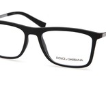 New Dolce&amp;Gabbana DG 5023 2805 Black EYEGLASSES FRAME 54-18-150mm B40 - $142.09