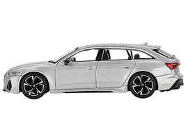 Audi RS 6 Avant Carbon Black Edition Florett Silver Metallic Limited Edition ... - £16.73 GBP