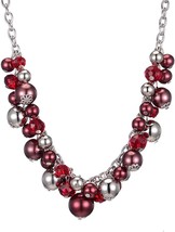 Fashion Jewelry with Pearl and Crystal Bead - £23.87 GBP