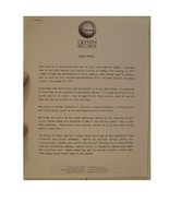 Peter Gabriel Press Kit Information - $497.38 MXN