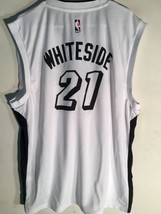 Adidas NBA Jersey Miami Heat Hassan Whiteside White X-Mas sz S - £8.66 GBP