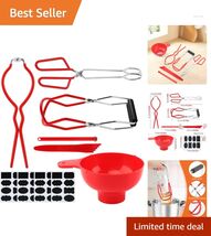 Complete Canning Tool Set: Durable Stainless Steel with Magnetic Lifter ... - $29.65
