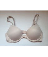 Victoria Secret PINK Bra Wear Everywhere T-Shirt Push-up 32A Nude Smooth - $24.65 CAD