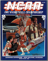 1987 NCAA Basketball Championship Game Program- Indiana vs Syracuse- Bobby Knigh - £23.94 GBP