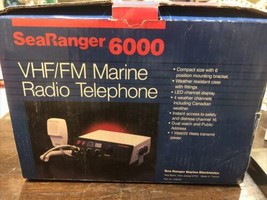 SeaRanger 6000 VHF/FM MARINE Radio Telephone New (open Box) *Not Tested * - $51.43