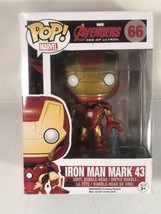 Funko Pop Iron Man Mark 43 Marvel Avengers Age Of Ultron No 66 Bobblehead - £23.31 GBP