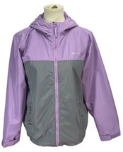 Eddie Bauer Girls Jacket Lightweight Lavender Purple and Gray Size Large... - $26.99
