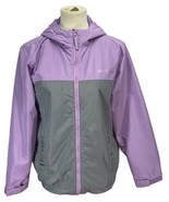 Eddie Bauer Girls Jacket Lightweight Lavender Purple and Gray Size Large... - $26.99