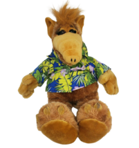 18&quot; Nanco 2002 Alf Wearing Hawaiian Shirt Stuffed Animal Plush Toy Large - £34.17 GBP