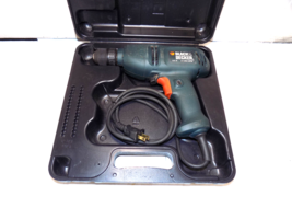 Black &amp; Decker DR210 4.5 amp Corded Drill with Case - £19.61 GBP