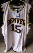 Carmelo Anthony 3XL Denver Nuggets #15 2005 Basketball Shirt NBA Heavy R... - £55.48 GBP
