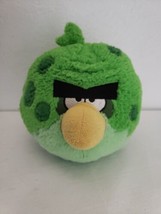 Angry Birds Space Green Terence No Sound 6&quot; Inches Plush Stuffed Animal Round - £17.91 GBP
