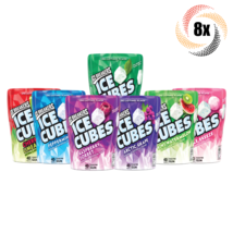4x Bottles Ice Breakers Mint Crystal Ice Cubes | 40 Pieces Each | Sugar Free - £23.60 GBP
