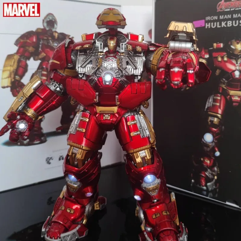 NEW 30cm Comicave Marvel The Avengers Iron Man Mk44 Hulkbuster Collection Anime - £182.08 GBP+