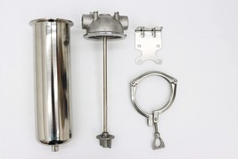 INTBUYING 304 Stainless Steel 10KG Pressure Water Filter Housing for 10’’L - $165.99