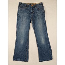 Apostrophe Premium Womens Bootcut Jeans Size 10 Blue Denim - $14.68